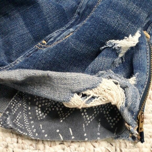 American Eagle Y2k Super High Rise Shortie Super Stretch Grunge Skater Girl 6 - Picture 5 of 5